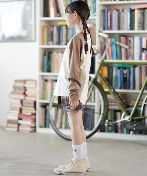 ROXY(ロキシー)の「ROXY/ロキシー MINI VENTURE キッズ スカート TSK254085(スカート・キッズ・ベージュ/レッド・130cm/140cm/150cm)」の13枚目の写真