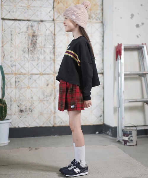 ROXY(ロキシー)の「ROXY/ロキシー MINI VENTURE キッズ スカート TSK254085(スカート・キッズ・ベージュ/レッド・130cm/140cm/150cm)」の7枚目の写真