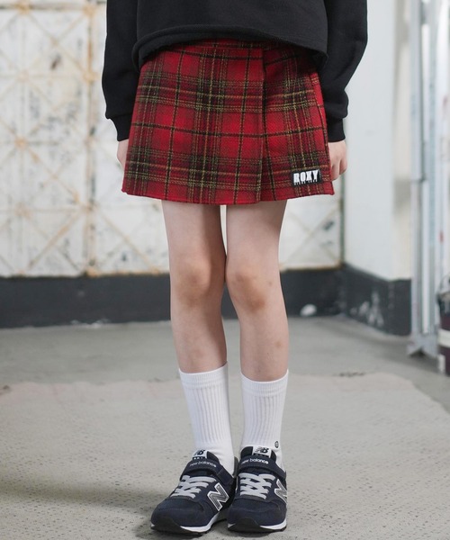 ROXY(ロキシー)の「ROXY/ロキシー MINI VENTURE キッズ スカート TSK254085(スカート・キッズ・ベージュ/レッド・130cm/140cm/150cm)」の11枚目の写真