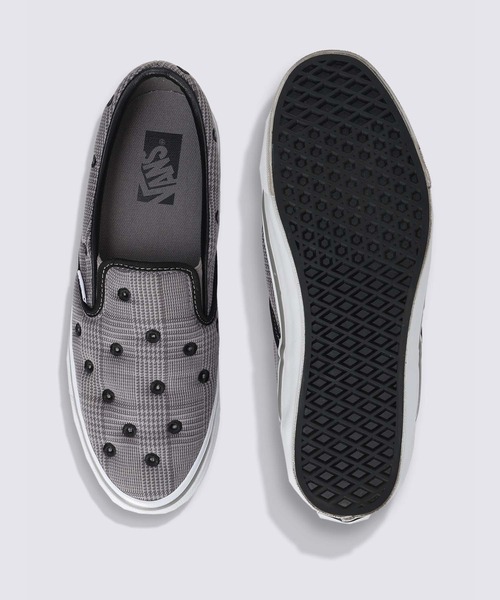 VANS(バンズ)の「HARAJUKU PUNK スリッポン / LX Slip-On Reissue 98 SP TDC A VN000NBME4A1(スリッポン・メンズ・グレー・12/11.5/11/10/9.5/9/8.5/7.5)」の8枚目の写真