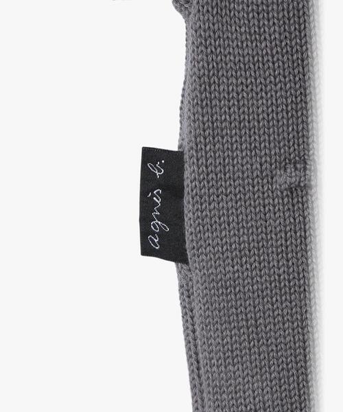 agnes b.(アニエスベー)の「ベビー ドット コットン 長袖 ニットプルオーバー(ニット/セーター・キッズ・グレー系その他・1YEAR/2YEAR/18M)」の7枚目の写真