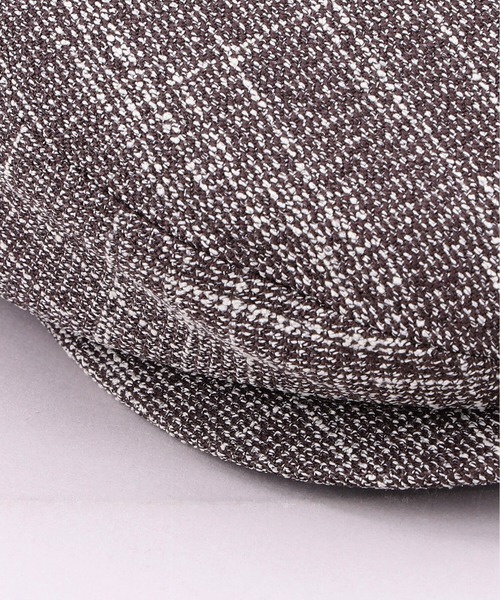 CA4LA（カシラ）の「AST TWEED HUNTI（ハンチング/ベレー帽・メンズ・ブラウン/ネイビー/ブラック・S/M/L）」の8枚目の写真