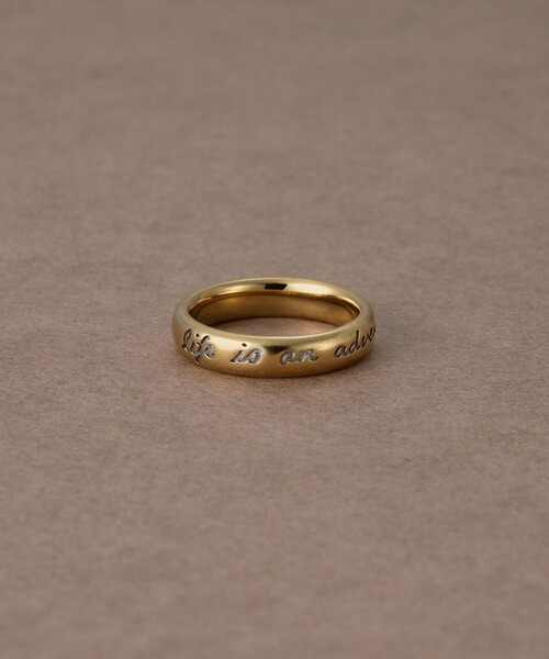 ライフイズアジャーニー] メッセージリング（リング）｜ete bijoux