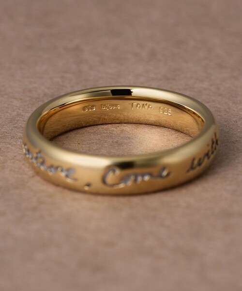 ライフイズアジャーニー] メッセージリング（リング）｜ete bijoux