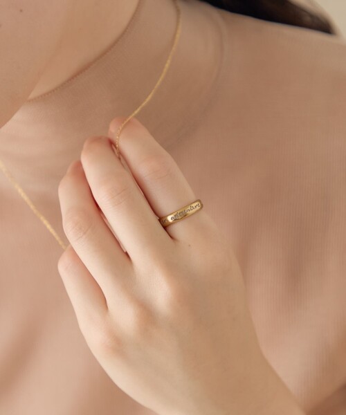 ライフイズアジャーニー] メッセージリング（リング）｜ete bijoux