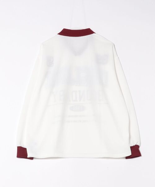 セール】《衿付き×メッシュ》レディース カレッジロゴ プル