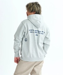 Quiksilver（クイックシルバー）の「COLD WAYS SWEAT ZIP /クイックシルバーバックプリントジップアップフーディー・パーカー（パーカー）」