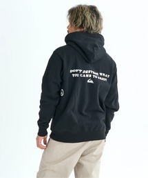 COLD WAYS SWEAT ZIP /クイックシルバーバックプリントジップアップフーディー・パーカー