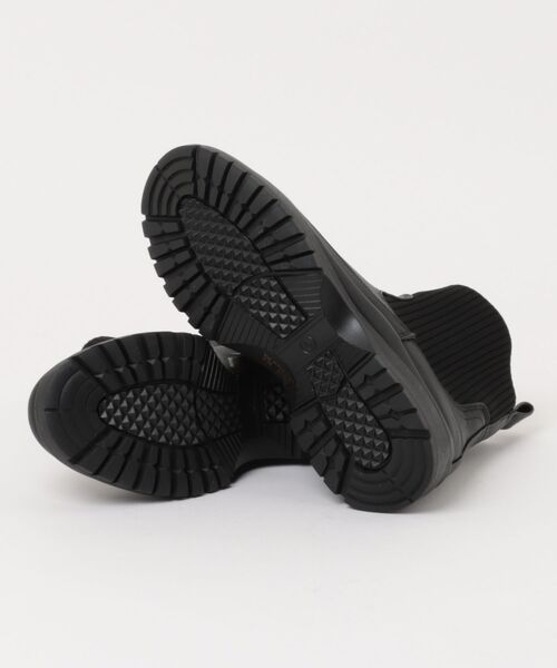 Piedi Nudi（ピエディヌーディ）の「BCC リブニット使い ショートブーツ（ブーツ・レディース・ブラック/アッシュブラウン/ダークブラウン・S/M/LL/L）」の5枚目の写真