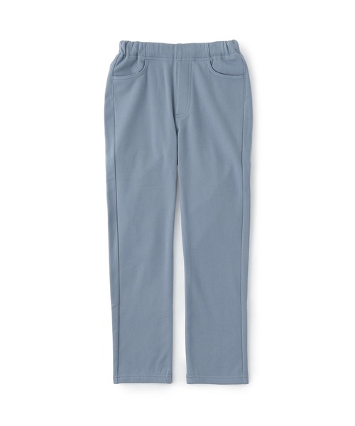 無印良品（ムジルシリョウヒン）の「キッズ　ストレッチ裏起毛スリムフィットパンツ（その他パンツ・キッズ・チャコールグレー/ブルー系/サンドベージュ/ブラック・150/140/130/120/110）」の4枚目の写真