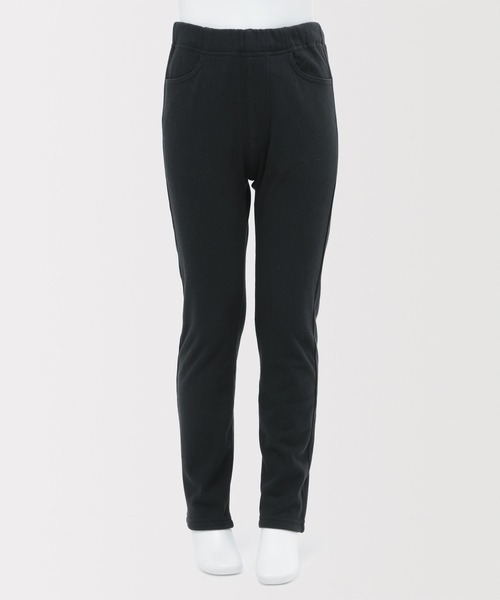 無印良品（ムジルシリョウヒン）の「キッズ　ストレッチ裏起毛スリムフィットパンツ（その他パンツ・キッズ・チャコールグレー/ブルー系/サンドベージュ/ブラック・150/140/130/120/110）」の5枚目の写真