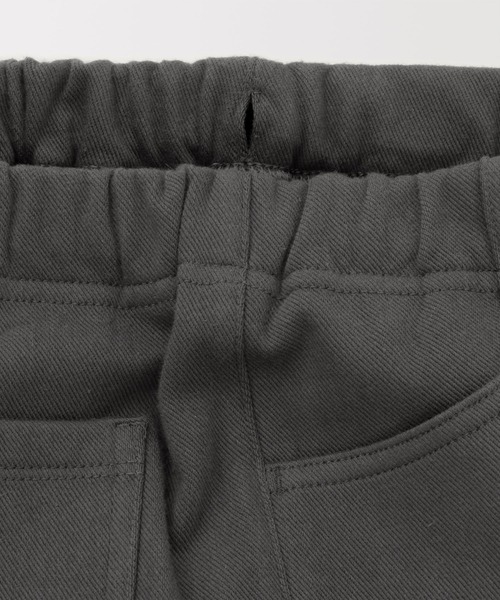 無印良品（ムジルシリョウヒン）の「キッズ　ストレッチ裏起毛スリムフィットパンツ（その他パンツ・キッズ・チャコールグレー/ブルー系/サンドベージュ/ブラック・150/140/130/120/110）」の16枚目の写真