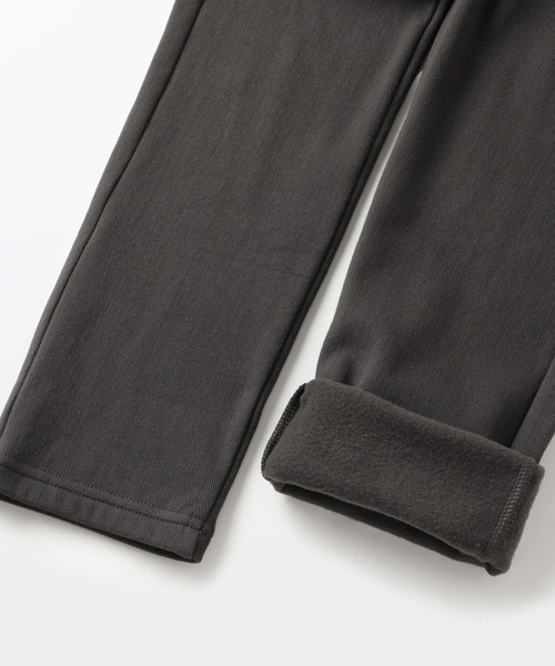 無印良品（ムジルシリョウヒン）の「キッズ　ストレッチ裏起毛スリムフィットパンツ（その他パンツ・キッズ・チャコールグレー/ブルー系/サンドベージュ/ブラック・150/140/130/120/110）」の18枚目の写真