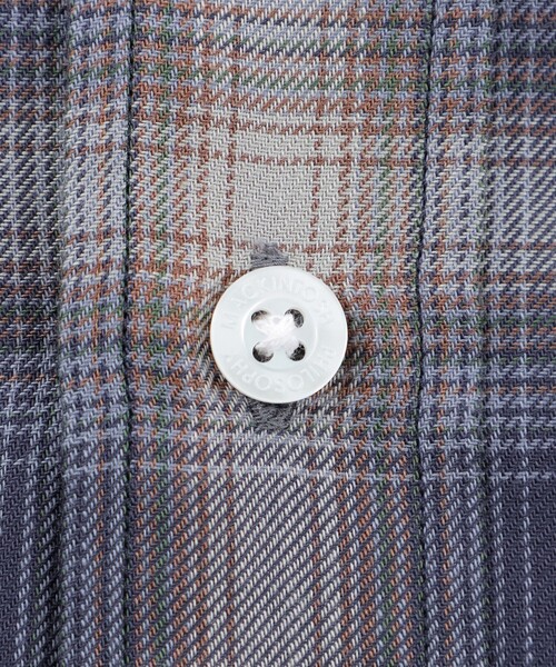 MACKINTOSH PHILOSOPHY(マッキントッシュ フィロソフィー)の「長袖オーバーサイズボタンダウンシャツ オンブレチェック(シャツ/ブラウス・メンズ・ダークブラウン/ネイビー・40/38)」の11枚目の写真
