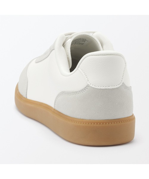 無印良品（ムジルシリョウヒン）の「紳士　柔らかい中敷を使用した　コンビネーションスニーカー（スニーカー・メンズ・ブラック/オフホワイト・25.5cm/26.0cm/26.5cm/27.0cm/27.5cm）」の8枚目の写真