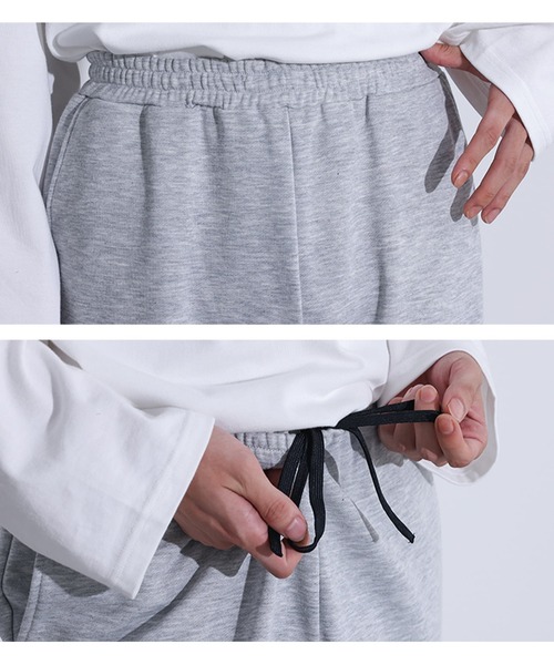 MDR(エムディアール)の「フレアシルエットスウェットパンツ(スウェットパンツ・メンズ・ブラック/杢グレー・L/M)」の17枚目の写真