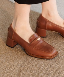 HIMIKO（ヒミコ）の「【HIMIKO】メタルポイントヒールローファー/651333（ローファー）」