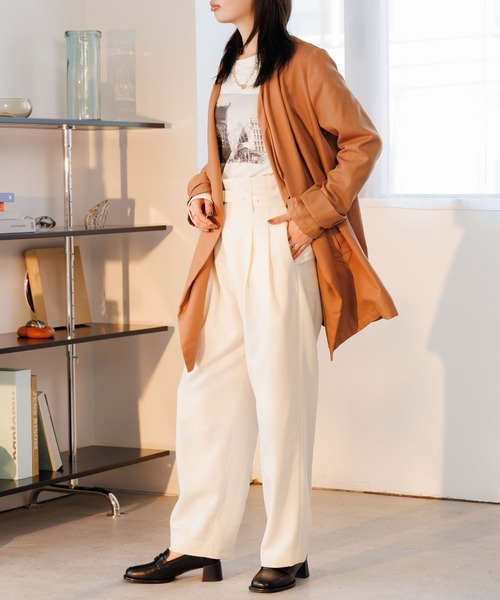 HIMIKO（ヒミコ）の「【HIMIKO】メタルポイントヒールローファー/651333（ローファー・レディース・ブラック/ブラウン/ブラック×ホワイト・22.5cm/23.5cm/24.5cm/25.5cm/23.0cm/24.0cm/25.0cm/21.5cm/22.0cm）」の17枚目の写真