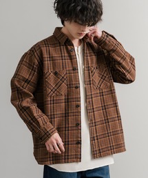 Audience(オーディエンス)のUpscape Audience 日本製10/2ヘビーツイルヴィンテージチェックワークジャケット AUD7353(カバーオール)