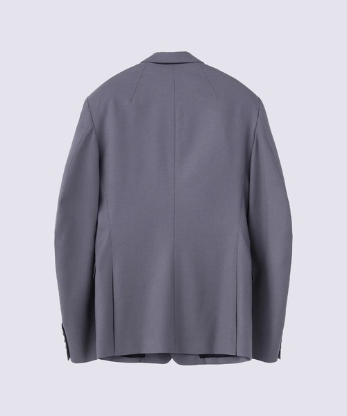 JOHN LAWRENCE SULLIVAN（ジョンローレンスサリバン）の「【JOHN LAWRENCE SULLIVAN/ジョーンローレンスサリバン】WOOL BARATHEA MASSIVE ROUNDED SLEEVE SINGLE BREASTED JACKET（テーラードジャケット・メンズ・ブラック/グレー・44/46）」の5枚目の写真