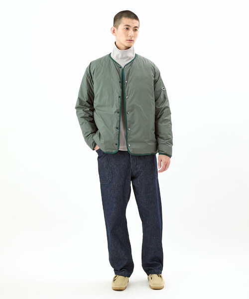 ORCIVAL(オーシバル)の「ORCIVAL | ポリエステルタフタ インナーダウン ブルゾン MEN(ダウンジャケット/コート・メンズ・ブラック/グリーン/ダークネイビー・4/5)」の22枚目の写真