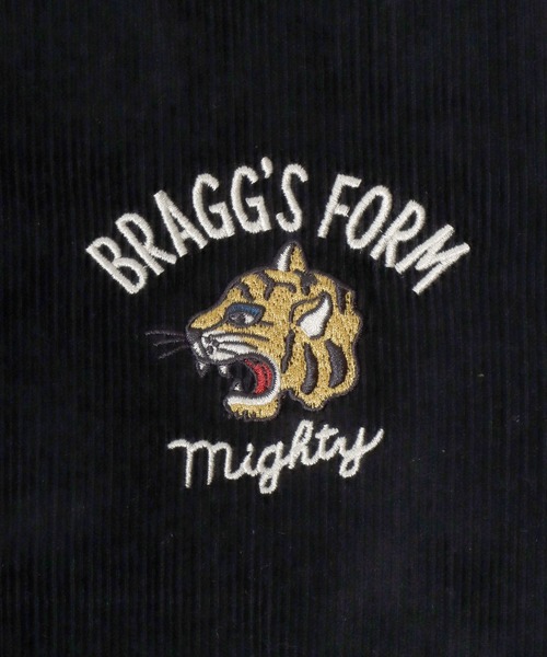 POWER TO THE PEOPLE(パワートゥーザピープル)の「2025AW POWER TO THE PEOPLE/パワートゥザピープル コーデュロイ襟 トラ刺繍 ジップブルゾン スイングトップ ハンティングジャケット(ブルゾン・メンズ・ブラック/グリーン系その他/ブラック系その他/カーキ・L/M/LL)」の16枚目の写真