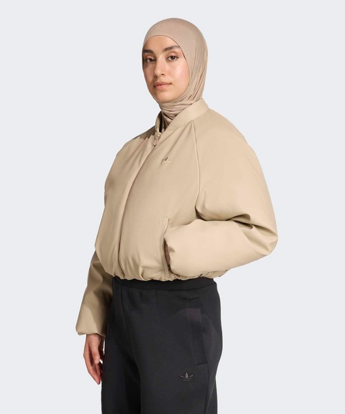 プレザー ボンバー 合成ダウンジャケット / アディダスオリジナルス