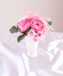 Salon de Lilas（サロンドリラ）の「オールローズのラウンドアレンジ（インテリア雑貨）」