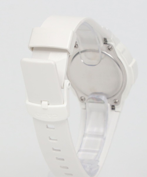 CASIO(カシオ)の「CASIO Collection / LX-800H-7A1JF(アナログ腕時計・レディース・ホワイト×ピンク・FREE)」の6枚目の写真