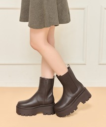 apres jour | 厚底ショートブーツ(ブーツ)