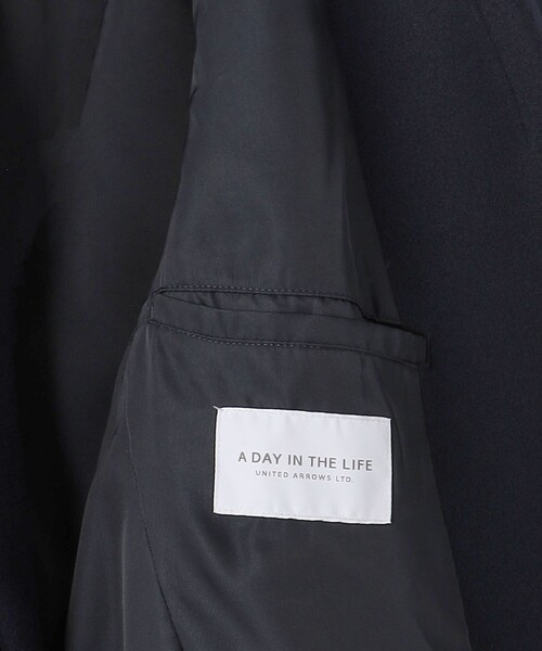 ニット メルトン ダブルチェスターコート＜A DAY IN THE LIFE＞