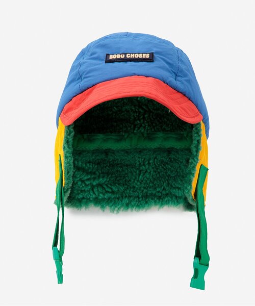 colorblock winter cap【キッズ】（キャップ）｜BOBO CHOSES