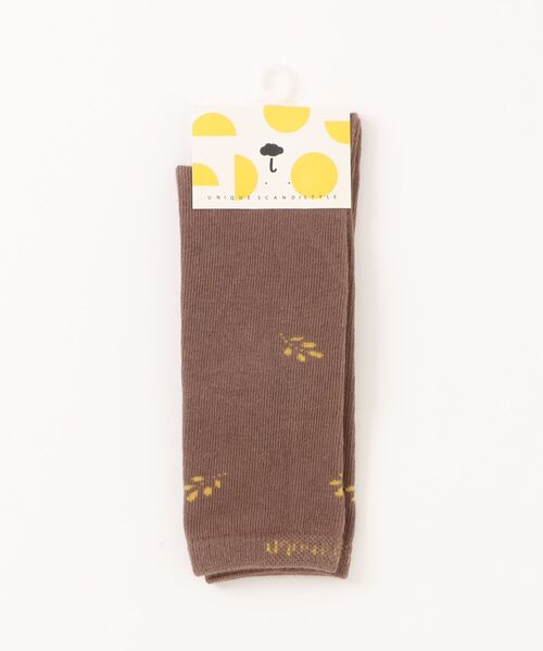 moimoln（モイモルン）の「フォーリンロングソックス・靴下（ソックス/靴下・キッズ・ブラウン・10cm/12.0cm/14.0cm/16.0cm）」の6枚目の写真
