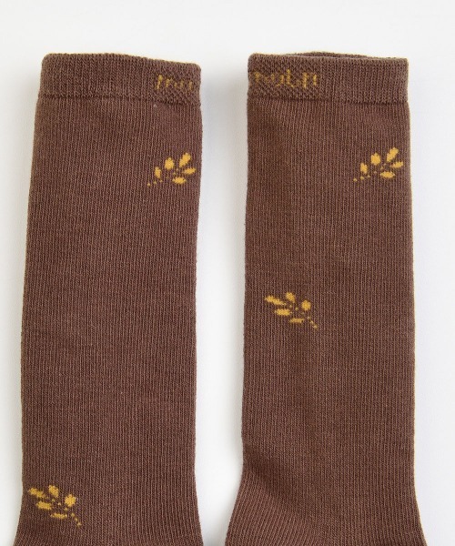 moimoln（モイモルン）の「フォーリンロングソックス・靴下（ソックス/靴下・キッズ・ブラウン・10cm/12.0cm/14.0cm/16.0cm）」の4枚目の写真