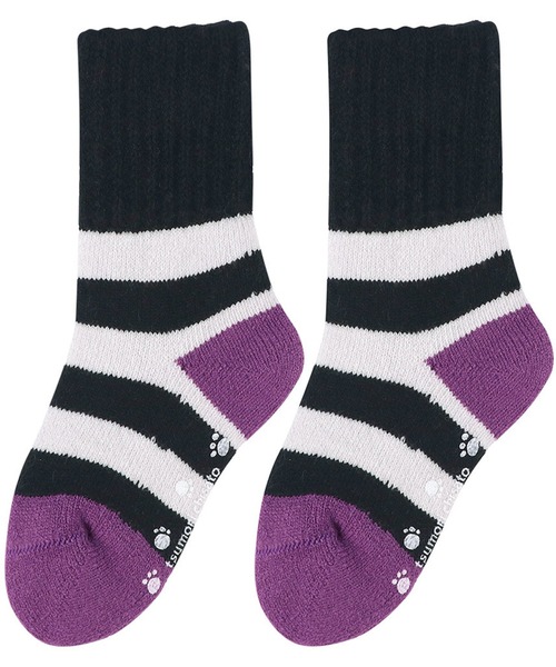 tsumori chisato SLEEP（ツモリチサト スリープ）の「あったか　ソックス（ソックス/靴下・レディース・グリーン系その他/ピンク系その他/ブラック系その他・22-24）」の2枚目の写真