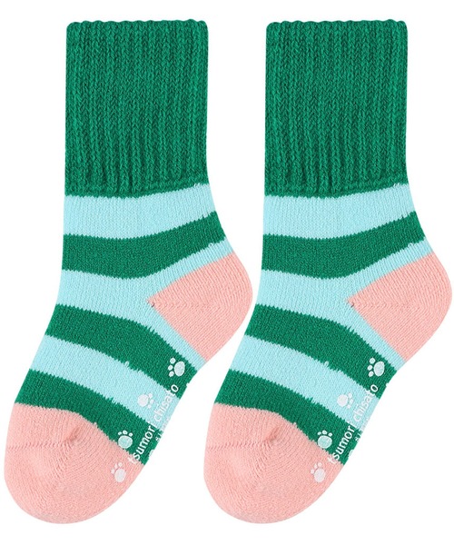 tsumori chisato SLEEP（ツモリチサト スリープ）の「あったか　ソックス（ソックス/靴下・レディース・グリーン系その他/ピンク系その他/ブラック系その他・22-24）」の3枚目の写真
