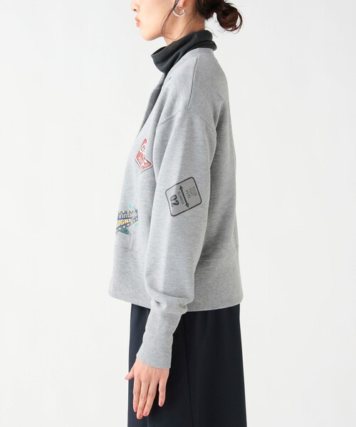 BEAMS HEART（ビームスハート）の「サインボード 裏毛カーディガン（カーディガン/ボレロ・レディース・チャコールグレー/ライトグレー/ホワイト系その他5・FREE）」の17枚目の写真