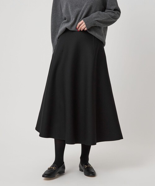 conte リバー フレアスカート　38 conte＞リバー フレアスカート（スカート）｜conte（コンテ）の