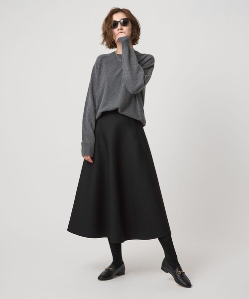 新品　conte　コンテ　リバーフレアスカート　38 M conte＞リバー フレアスカート（スカート）｜conte（コンテ）の