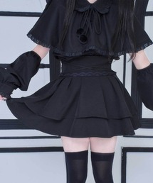 セール】ハウスダストコラボ レースアップフリルミニスカート