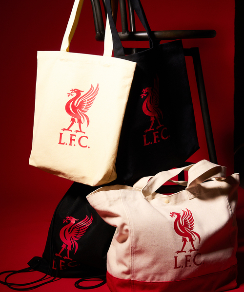 417 EDIFICE(フォーワンセブンエディフィス)の「【Liverpool FC / リバプール FC】BOOK TOTE(トートバッグ・メンズ・ブラック/アイボリー・FREE)」の4枚目の写真