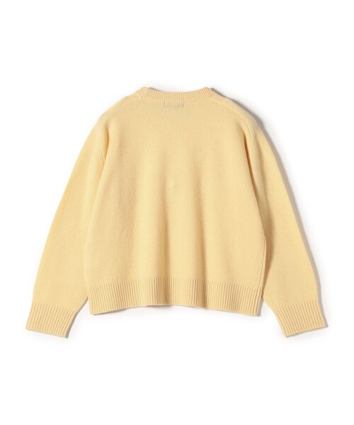 SHIPS Colors(シップス カラーズ)の「SHIPS Colors:〈手洗い可能〉CASHMILE(R) サドルショルダー ニット(ニット/セーター・レディース・オフホワイト/クリーム/ピンク/グリーン/ライトグレー・ONE SIZE)」の10枚目の写真