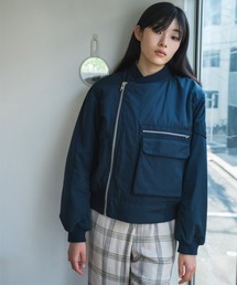 soduk（スドーク）の「double zip ma-1 jacket（MA-1）」