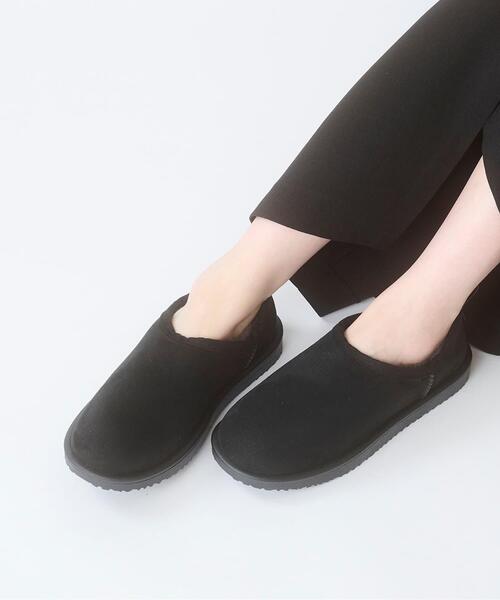 RODE SKO（ロデスコ）の「TEMPERATE　SHLOKムートン風スリッポンレインシューズ（レインシューズ・レディース・ブラック/グレー・39/38/37）」の8枚目の写真