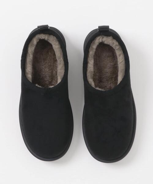 RODE SKO（ロデスコ）の「TEMPERATE　SHLOKムートン風スリッポンレインシューズ（レインシューズ・レディース・ブラック/グレー・39/38/37）」の15枚目の写真