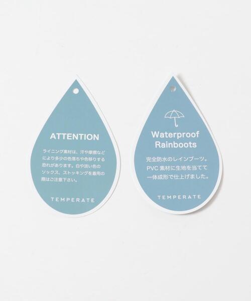 RODE SKO（ロデスコ）の「TEMPERATE　SHLOKムートン風スリッポンレインシューズ（レインシューズ・レディース・ブラック/グレー・39/38/37）」の16枚目の写真