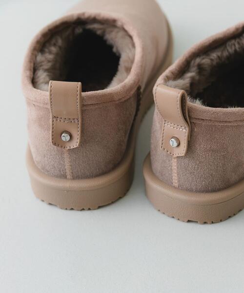 RODE SKO（ロデスコ）の「TEMPERATE　SHLOKムートン風スリッポンレインシューズ（レインシューズ・レディース・ブラック/グレー・39/38/37）」の19枚目の写真