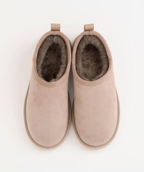 RODE SKO（ロデスコ）の「TEMPERATE　SHLOKムートン風スリッポンレインシューズ（レインシューズ・レディース・ブラック/グレー・39/38/37）」の22枚目の写真