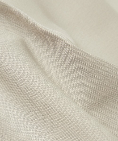 Trefle blanc（トレフルブラン）の「【original】Twill semi wide pants（スラックス・レディース・ベージュ・FREE）」の6枚目の写真