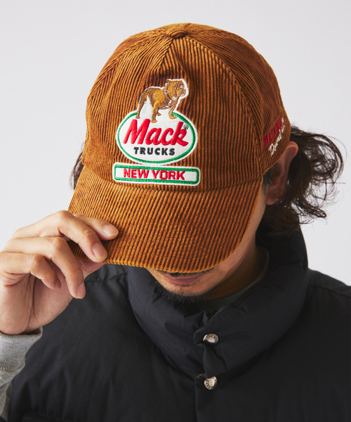 JOURNAL STANDARD relume(ジャーナルスタンダード レリューム)の「MACK TRUCKS / マック・トラックス 別注 フェード コーデュロイ キャップ(キャップ・メンズ・ブラック/ブラウン・FREE)」の20枚目の写真
